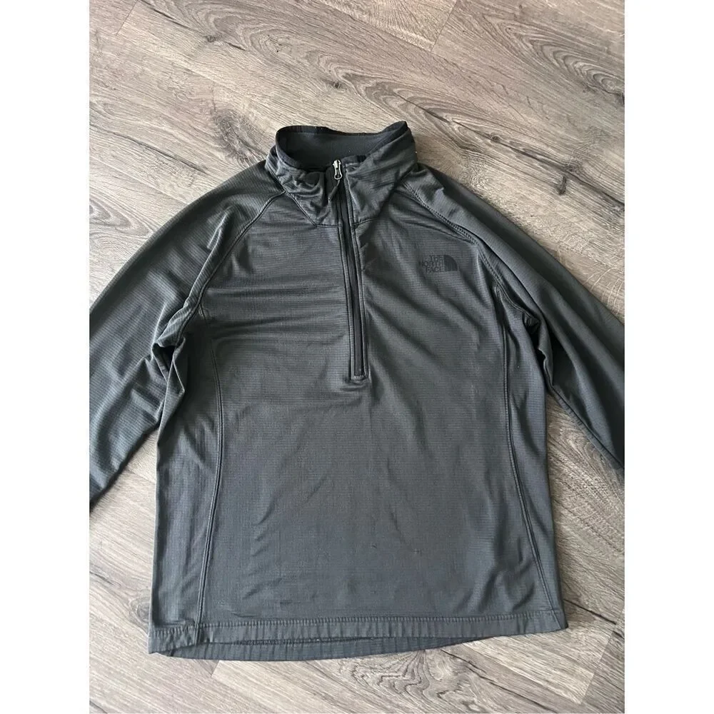 THE NORTH FACE BOROD 1/4-ZIP FLEECE MEN'S Sweater size Large